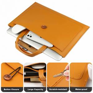Bolsas de Piel Sintética Personalizadas Promocionales para Portátiles con Logotipo Impreso, Bolsas de Negocios para Oficina y Escuelas - Product Image 6
