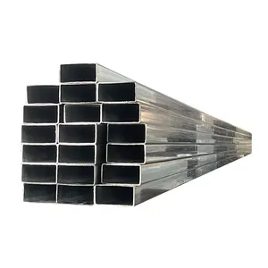 Conectores galvanizados para tubos quadrados de aço, tubos quadrados ocos de 50 mm 75 mm 50x50mm 1x1 polegadas