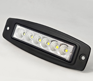 Yocita 18W 7 pouces LED lampe <span class=keywords><strong>de</strong></span> travail barre lumineuse à une rangée <span class=keywords><strong>pour</strong></span> SUV ATV UTV Rails <span class=keywords><strong>de</strong></span> sable voitures camion <span class=keywords><strong>remorque</strong></span> Auto éclairage extérieur - Product Image 1