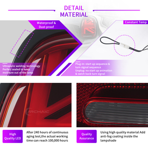 Cổ 3th Gen <span class=keywords><strong>LED</strong></span> Đèn hậu e-mark John Cooper tác phẩm F56 F55 F57 đuôi ánh sáng cho BMW Mini Cooper F56 jcw đèn hậu 2014-2018 - Product Image 6