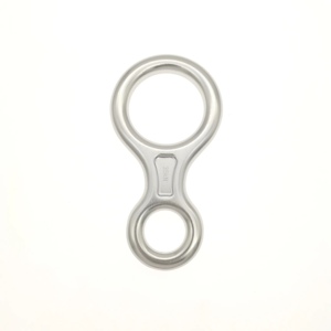 Arrampicata all'aperto figura in alluminio anello a forma di 8 35 kn arrampicata salvataggio a mano 8 discensore stop rope discensore arrampicata en acero - Product Image 2
