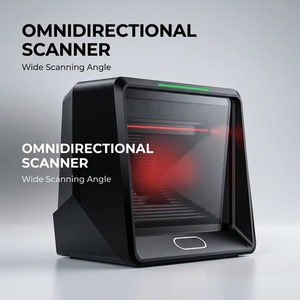 Escáner de Código de Barras de Escritorio 2D A61, Lector de Códigos QR Omnidireccional de Manos Libres para Supermercados, Farmacias, Sistema POS, CE, RoHS - Product Image 6