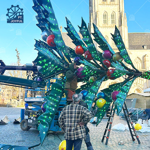 Paseo en árbol de Navidad Parque al aire libre Conducción Árbol de Navidad Paseo Fibra de vidrio Metal Acero Parque de atracciones Atracción Centros comerciales - Product Image 5