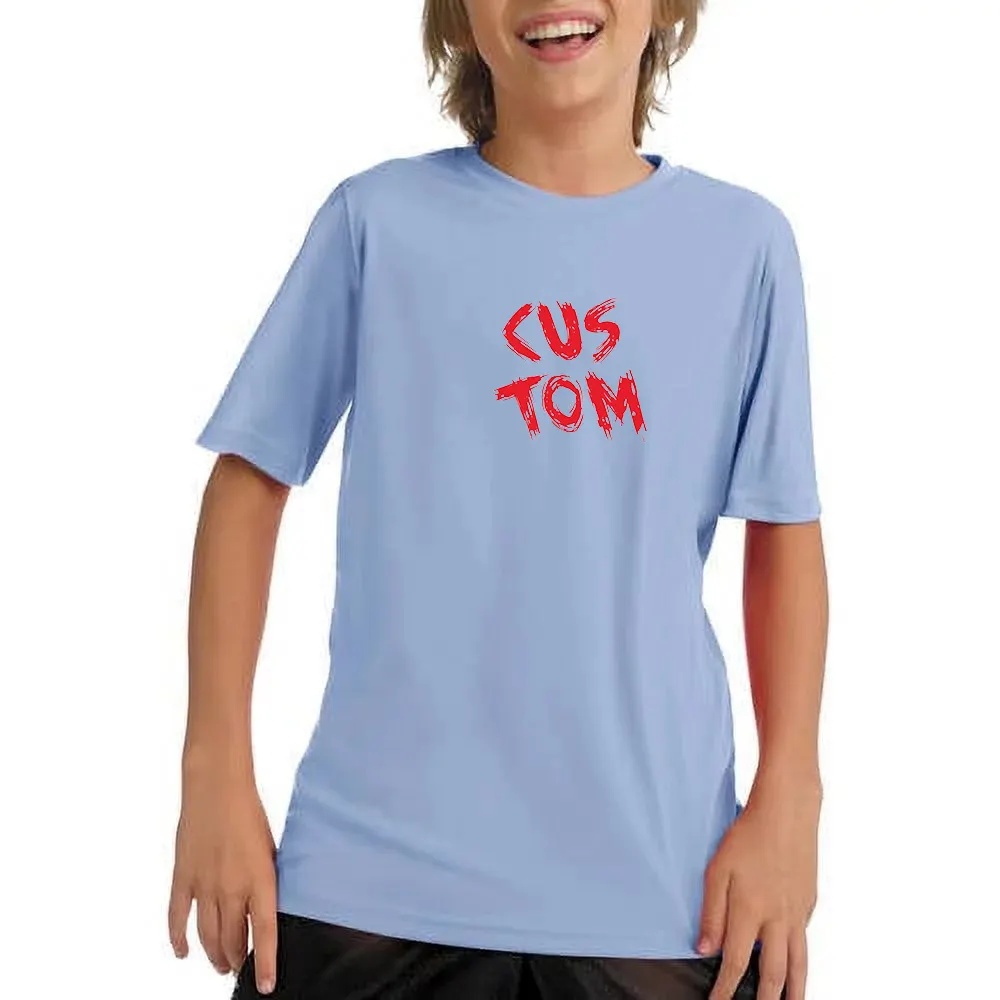 Kinderen 100% Katoen Zwaargewicht Effen Blanco Kids Baby T-Shirt Voor Baby Custom Logo Mode Jongens T-Shirts