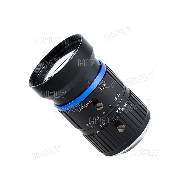 HIFLY 8MP 1" F1.4 Manual C-Mount FA Lens for Industrial Machine Vision Camera Long Focal Length