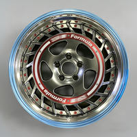 Jantes en alliage forgé 19 20 pouces, à rayons aérodynamiques, à déport profond, deux pièces, finition rouge brossé, 5x112 5x120 pour BMW Série 5, Jantes Crown VIP