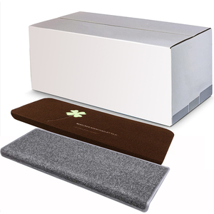 Нескользящие лестницы ковровая дорожка самоклеющиеся машинный тканый прочный лестницы коврики в помещении - Product Image 4