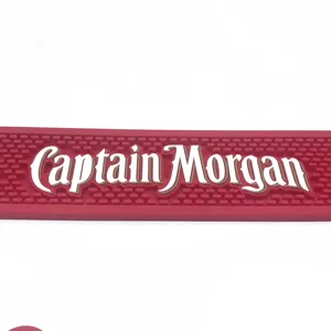 Capitano Morgan = tappetino da Bar personalizzato in fabbrica con Logo