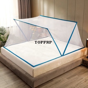 Moustiquaire pliable sans fond pour lit à baldaquin, installation facile, en promotion - Product Image 6