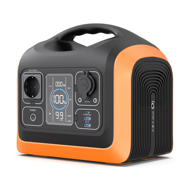 Wholesale 600W 110V Outdoor Camping Emergency Rechargeable LiFePO4 Battery Backup Portable Power Station