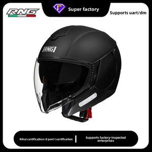 Casco de Motocicleta Unisex Personalizado 3/4 para Scooter y Bicicleta Eléctrica, Doble Lente, Cuatro Estaciones, Certificado 3C/DOT - Product Image 4
