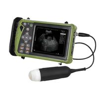 Échographe vétérinaire multifonctionnel avec écran couleur 8 points pour clinique vétérinaire, hôpital pour animaux, test de grossesse portable pour porcs