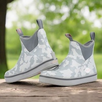 Bottes de pluie YL487 en néoprène imperméables antidérapantes pour hommes, idéales pour la pêche et les activités de plein air (vente en gros)