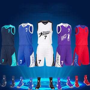 Bestickbare Blanko-Sublimations-Mesh-Trikots, Individuelles Design, Reversible Team-Basketball-Trikots, Maßgeschneidertes Uniform-Set - Product Image 1