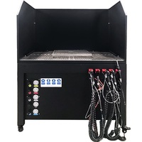 Équipement de pulvérisation en acier au carbone de qualité supérieure, référence LYH-CPSM128-2, avec pulvérisation nano-chrome et table de pulvérisation