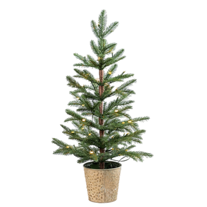 Lampada Co-Arts 2021 Mesa artificial Pequeño árbol de Navidad en maceta verde nieve Arbol De Navidad Sapin De Noel Arboles Baume - Product Image 6