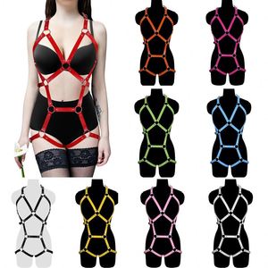 ホットセール レザーハーネス 拘束具 大人用セックストイセット カップル向け SMゲーム プロパティーズ BDSM - Product Image 2