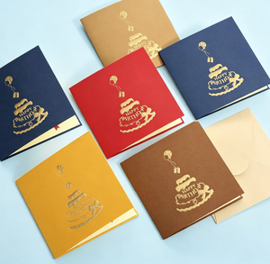 <span class=keywords><strong>Carte</strong></span> de vœux d'anniversaire 3D pop-up, faite à la main, design gâteau découpé en papier, <span class=keywords><strong>carte</strong></span> de vœux <span class=keywords><strong>joyeux</strong></span> anniversaire pour amis, <span class=keywords><strong>amoureux</strong></span>, cadeau - Product Image 3