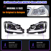 Lumières au xénon OEM A2048204339/2048204439 lampe au xénon pour mercedes-benz W204 C200 C250 C350 2007-2014 année W204 phare