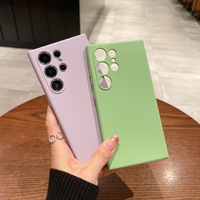 Nueva funda de silicona multicolor suave TPU funda de silicona para teléfono móvil para Samsung Galaxy S24 Ultra
