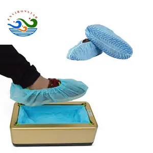 المنسوجات المنزلية غطاء حذاء يمكن إزالته PE CPE غير المنسوجة غطاء الحذاء المضاد للماء