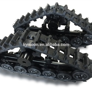 Système de chenilles triangulaires en caoutchouc de 255 mm de large pour ATV/UTV / Kits de conversion de chenilles en caoutchouc pour SUV tout-terrain - Product Image 3