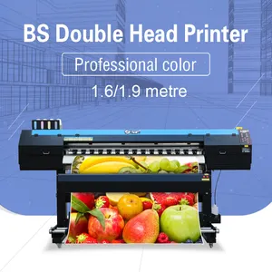Hoge Kwaliteit Letop 1.6M 1.9M LT-1902BS XP600 DX5 DX7 Twee Printkop Chinese Digitale Grootformaat Inkjet Printer