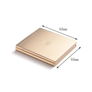 Folded Square Branded Cosmetic <b>Mirror</b> Light Gold Metal Pocket <b>Mirror</b> Personalized Pocket <b>Mirror</b> - Product Image 5