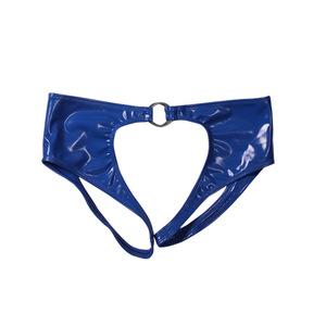 Mutandine ad anello stretto in lattice di ammoniaca da uomo biancheria intima corta sessuale - Product Image 3