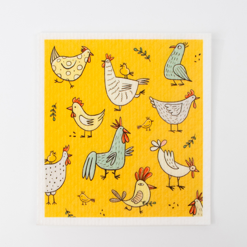 Coq jaune (Série Poulet)