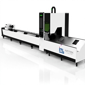 เครื่องจักรแปรรูปโลหะด้วยเลเซอร์ไฟเบอร์ CNC ความแม่นยำสูง สำหรับงานตัดท่อโลหะตามสั่ง - Product Image 1