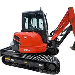 รถขุดขนาดเล็ก Kubota U55-4 มือสองสภาพดี พร้อมหัวหนีบ 5 ตัน กำลังลดราคา - Product Image 1