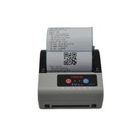 Imprimante thermique portable Caysn 3 pouces pour étiquettes, reçus et codes-barres avec Bluetooth sans fil, machine d'impression de factures avec batterie