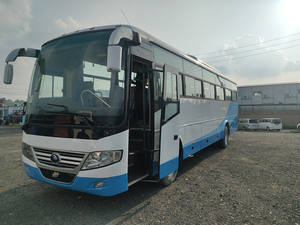 Untuk YU-TONG Coaches pelatih 53 tempat duduk 2 + 2 tata letak 65 kursi 2 + 3 tata letak Euro 3 Diesel RHD/LHD Harga bagus biru dan putih tersedia - Product Image 2
