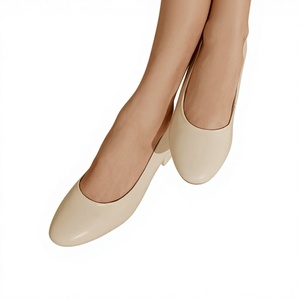 Escarpins formels en PU pour femmes, à enfiler, avec talon antidérapant de 5 cm et ajustement confortable pour pieds larges - Product Image 1