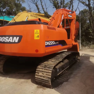 Doosan รถขุดตีนตะขาบ DH220LC-7มือสองที่เก็บรักษาไว้อย่างดีคุณสมบัติสมรรถนะยอดเยี่ยมรวมถึงปั๊มกระปุกเกียร์ลูกปืนเกียร์เครื่องยนต์ - Product Image 3