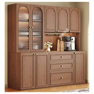 Ensemble de <span class=keywords><strong>menuiserie</strong></span> résidentielle de luxe moderne pour les projets de constructeurs et de développeurs, armoires de cuisine en bois massif - Product Image 3