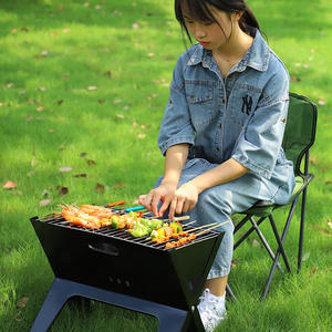 Parrilla Eléctrica Portátil Ligera de Acero al Carbono Ebest EY, Diseño Plegable Moderno para Cocinar al Aire Libre y Acampar - Product Image 5