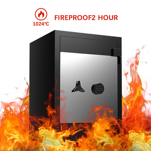 Xbt nhà văn phòng chống cháy an toàn với 2 ổ khóa chính an toàn tài liệu tủ cho tiền gửi ngân hàng - Product Image 1