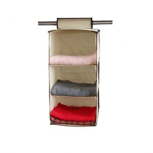 Organisateur de couches pour bébé, portable, grand, pliable, 3 niveaux, organisateur suspendu, 30x30x80cm, organisateur pour poussette - Product Image 1