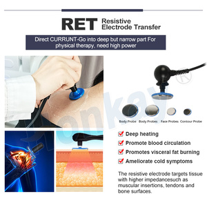 Máquina Profesional de Adelgazamiento Corporal con Terapia Tecar RF de <span class=keywords><strong>448</strong></span> <span class=keywords><strong>KHZ</strong></span>, RET CET, Diatermia 2024 - Product Image 4