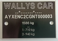 Plaques signalétiques métalliques en acier inoxydable gravé, aluminium anodisé, marquage par code QR avec fixation par rivets pour machines et équipements