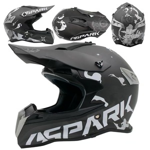Casques de sécurité DOT de course automobile électrique Dirt Bike VTT Casques de moto <span class=keywords><strong>Casque</strong></span> de motocross Usine bon marché - Product Image 4