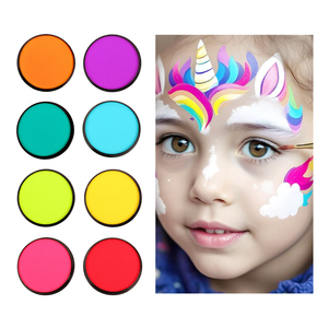 Gran oferta, maquillaje de fiesta, <span class=keywords><strong>pintura</strong></span> corporal fluorescente, delineador de ojos activado por agua de neón, luz negra, <span class=keywords><strong>pintura</strong></span> facial luminosa UV - Product Image 4