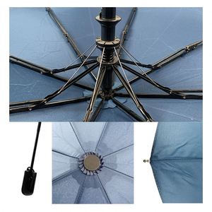 Auto-Open <b>Windproof</b> UV Protection <b>Umbrella</b> with Custom Logo Print Adult Promotion Three-Fold Folding Design - Product Image 6