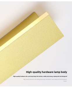 <span class=keywords><strong>Applique</strong></span> Murale Extérieure Linéaire de Jardin IP65 19W Intensité Variable Blanc Chaud, <span class=keywords><strong>Longue</strong></span> Lampe Murale Extérieure LED - Product Image 6