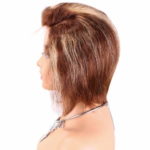 วิกผมลูกไม้แบบเต็มศีรษะ 4/27Wholesale ผมเวอร์จินแท้ 100% จากเวียดนาม สำหรับตัดแต่งทรงผม HD Lace สีดำ <span class=keywords><strong>ขาย</strong></span>ดี - Product Image 5