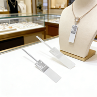 Étiquette RFID miniature J62U pour la gestion des bijouteries, 860-960 MHz, impression personnalisée, certifiée, étanche, longue portée