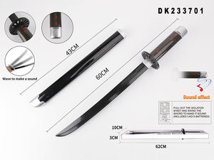 Épée De tueur De démons Anime japonais 60CM, jouet épée <span class=keywords><strong>Katana</strong></span> en plastique - Product Image 4
