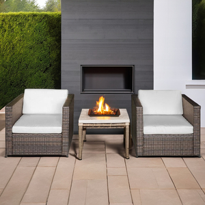 Made in Vietnam Modern All-Weather Washable <b>Rattan</b> <b>Sofa</b> Set with Polyester Cushion for Garden Furniture - Product Image 2